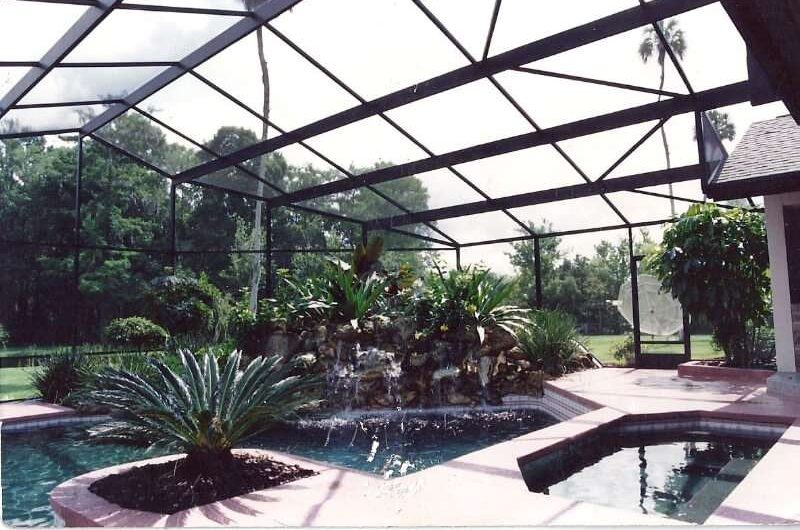 pool enclosure installation