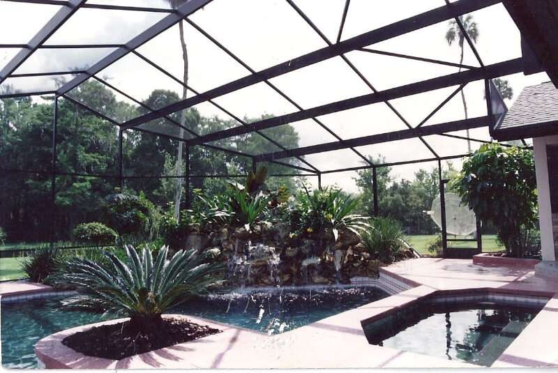 pool enclosure installation