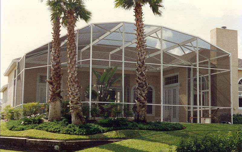 build a pool screen enclosure