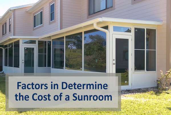 Cost of a Sunroom