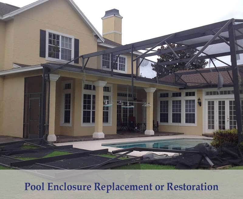 Pool Enclosure Replacement