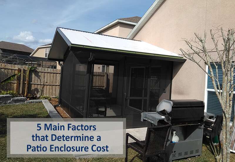 Patio Enclosure Cost