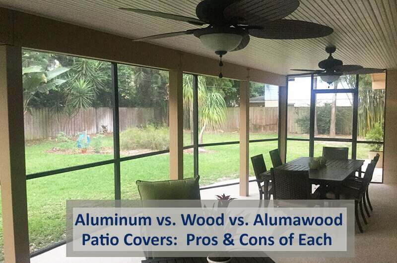 Aluminum patio covers
