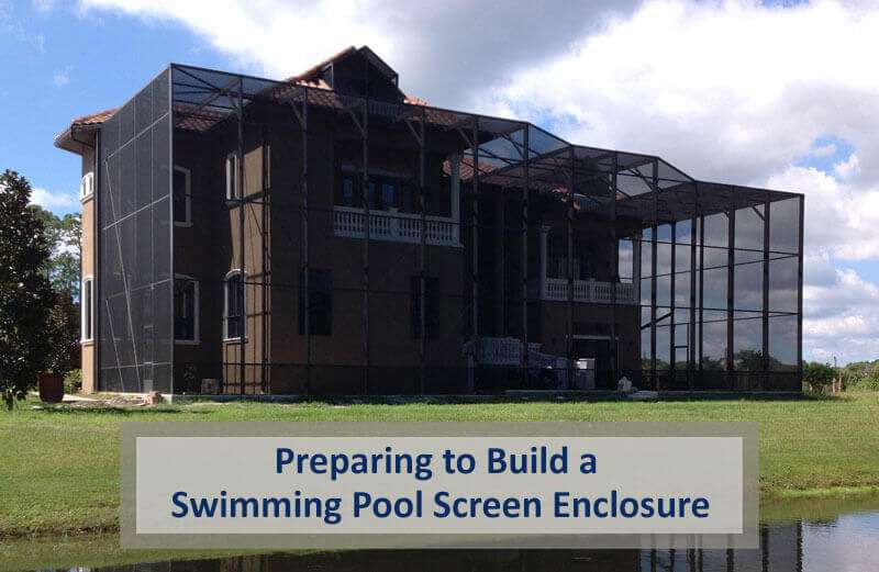 Swimming Pool Screen Enclosure