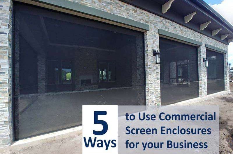 commercial screen enclosures