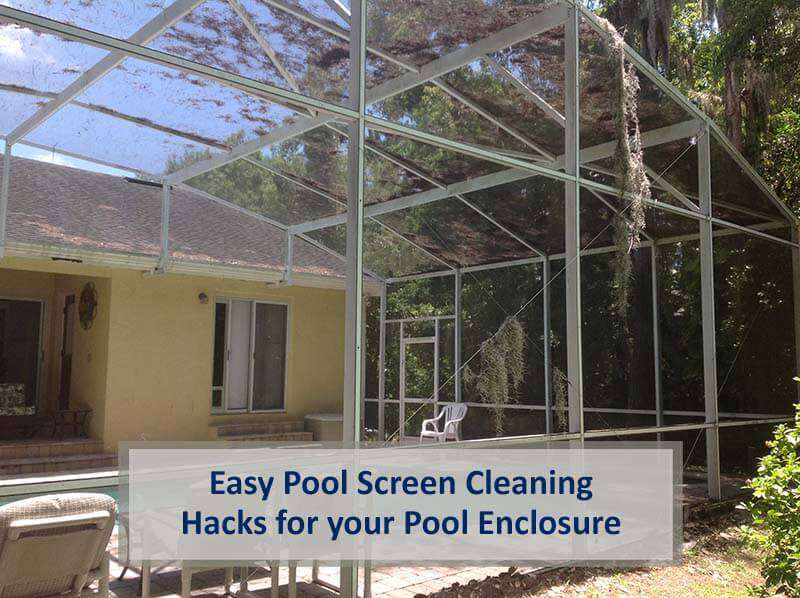 Pool Screen Cleaning