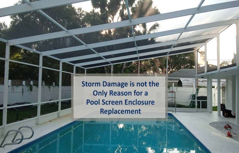 Pool Screen Enclosure Replacement