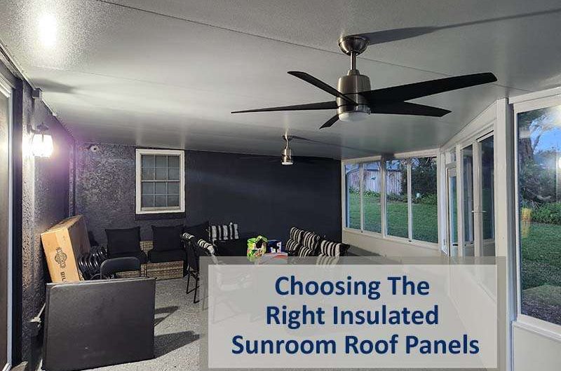 Sunroom Roof Panels