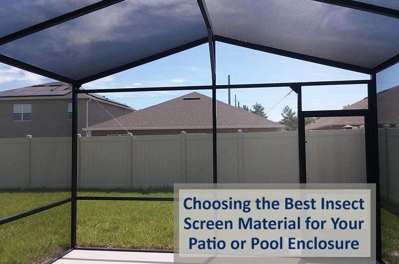 Insect Screen Material