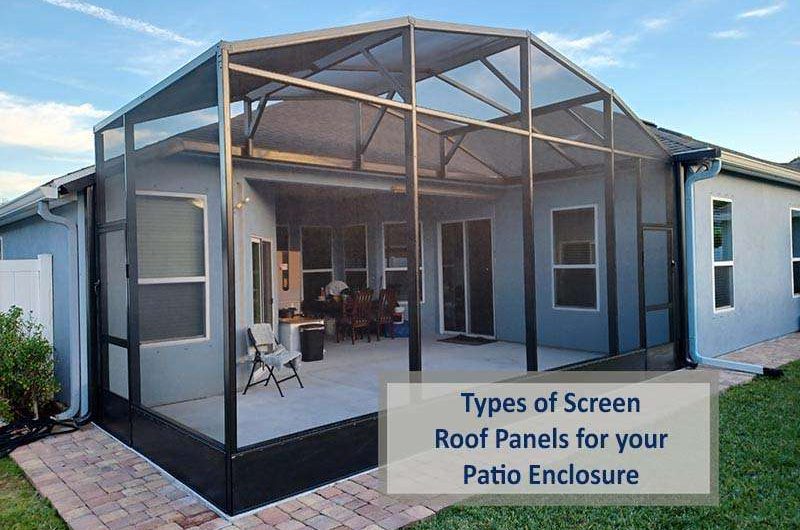 screen roof panels