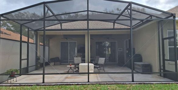 Screen-Enclosure-Florida-Glass-Concrete-Pad