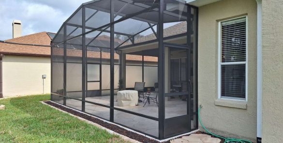 Screen-Enclosure-Florida-Glass-Concrete-Pad-NewSmyrnaBeach